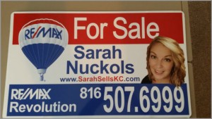 real estate agent signs